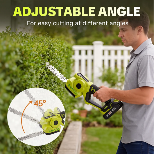 Rawearth - Cordless 2-in-1 Grass Shear & Shrub Trimmer