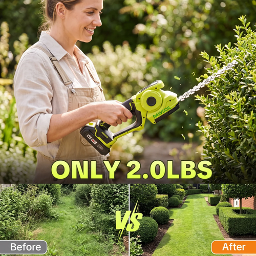 Rawearth - Cordless 2-in-1 Grass Shear & Shrub Trimmer