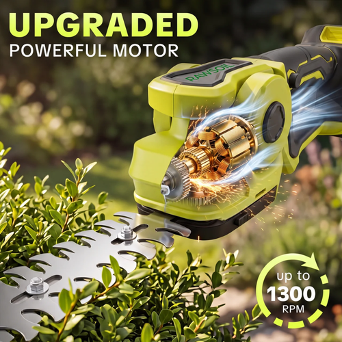 Rawearth - Cordless 2-in-1 Grass Shear & Shrub Trimmer